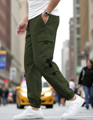 SB Trend Solid Men Grey Track Pants