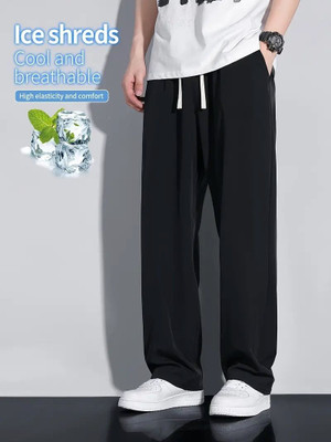 TRUFFLEGUM Solid Men Black Track Pants