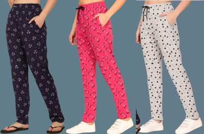 HARSHITA MART Printed Women Multicolor Track Pants