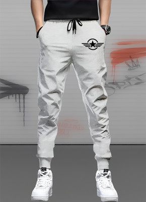 PKB garments Printed Men Grey Track Pants