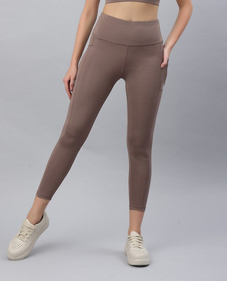 Luxora Solid Women Beige Tights