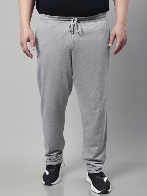 HouseOfCommon Solid Men Grey Track Pants