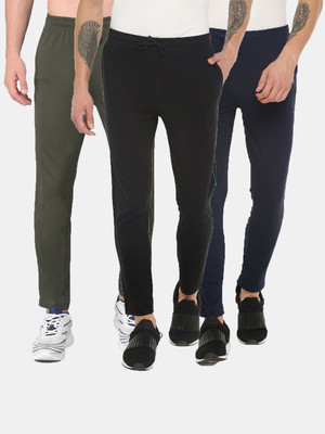Dollar Solid Men Multicolor Track Pants