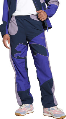 PUMA Colorblock Men Multicolor Track Pants