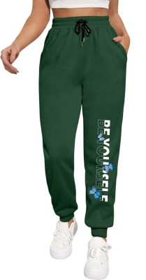 Tabadtod Printed Women Green Track Pants