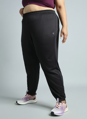 Cult Solid Women Black Track Pants