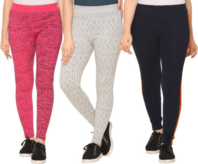 Weboasis Printed Women Multicolor Track Pants