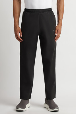 REEBOK Printed Men Black Track Pants