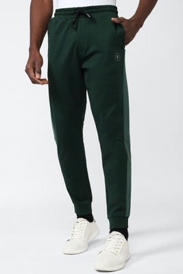 VAN HEUSEN Printed Men Green Track Pants