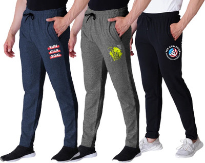 Kartblack Solid Men Multicolor Track Pants