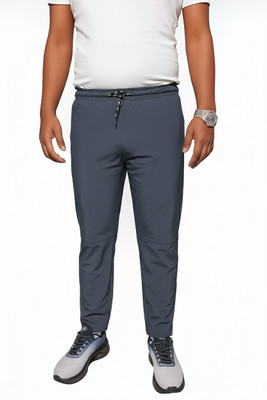 UBROFIT Solid Men Grey Track Pants