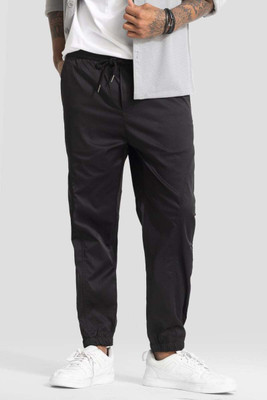 Snitch Solid Men Grey Track Pants
