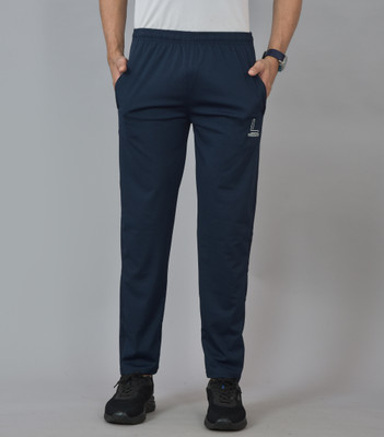 UNDERLOOP Solid Men Blue Track Pants