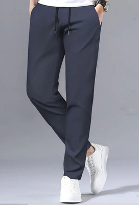 Bellwit Solid Men Grey Track Pants