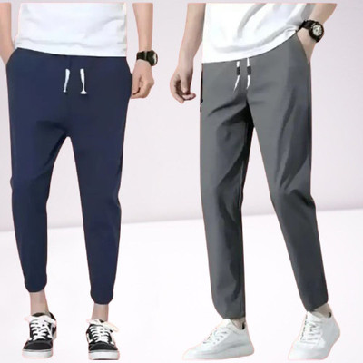 EnStore Solid, Printed Men Multicolor Track Pants