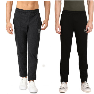 Pepe Jeans Solid Men Black Track Pants