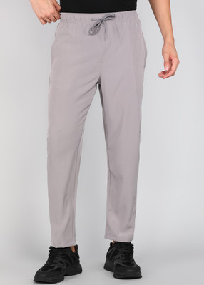 Fort Collins Solid Men Grey Track Pants