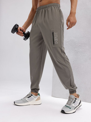 HRX by Hrithik Roshan Solid Men Grey Track Pants