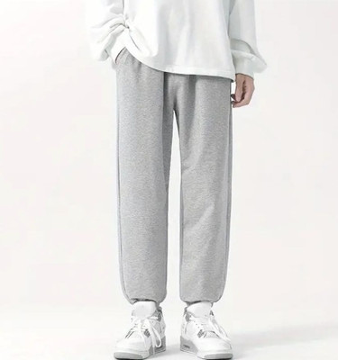 WARCOURT Solid Men Grey Track Pants