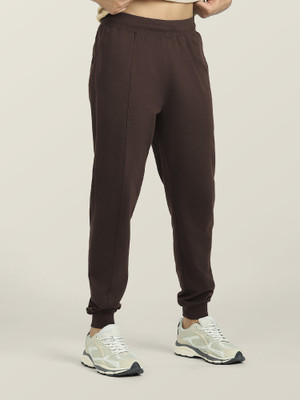 XYXX Solid Men Brown Track Pants