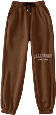 Tabadtod Printed Women Brown Track Pants