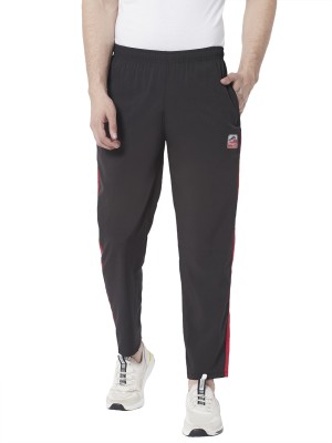 Muffy Solid Men Black Track Pants