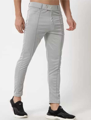 Nitya TrackP Solid Men Blue Track Pants
