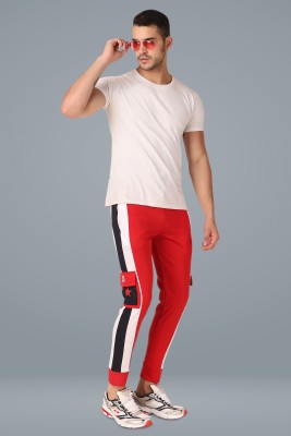 Jhoomantroo Striped Men Multicolor Track Pants