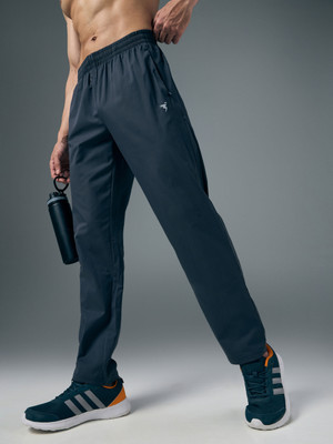 TECHNOSPORT Solid Men Grey Track Pants