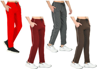 Indistar Self Design Men Multicolor Track Pants