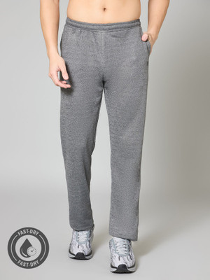 Turnfit Solid Men Grey Track Pants