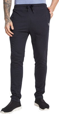 Octave Solid Men Blue Track Pants