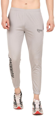 Royal spin Solid Men Grey Track Pants