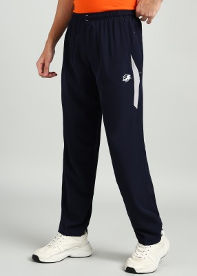 ELDO Solid Men Dark Blue Track Pants