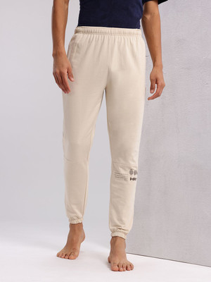 HRX by Hrithik Roshan Solid Men Beige Track Pants