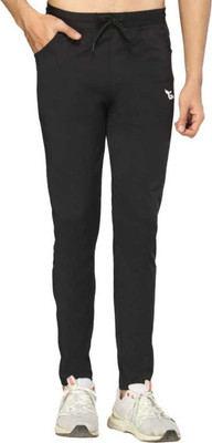 UNICUS APPAREL Solid Men Black Track Pants