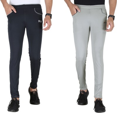 STAR THE VISION Solid Men Grey, Dark Blue Track Pants