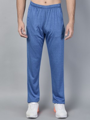 SHIV-NARESH Solid Men Blue Track Pants