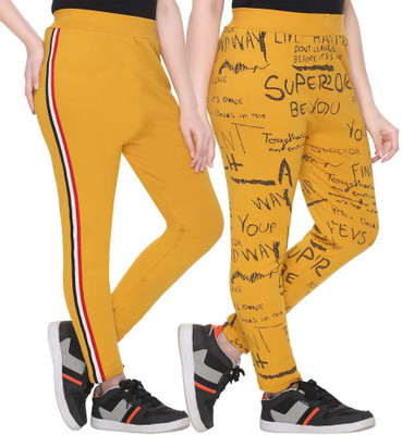 Weboasis Solid, Printed Women Multicolor Track Pants