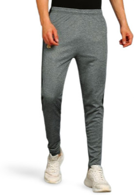 Qalm Brothers Solid Men Grey Track Pants