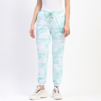 MADAME M SECRET Printed Women Green Track Pants