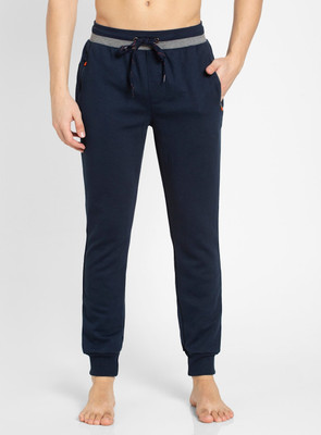 JOCKEY Solid Men Dark Blue Track Pants
