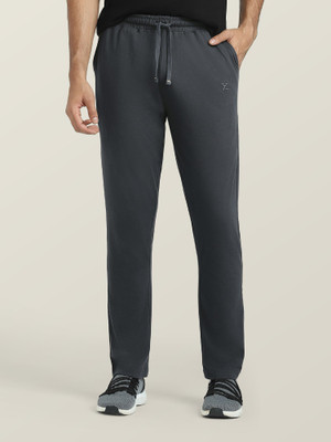 XYXX Solid Men Grey Track Pants
