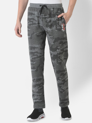 CRIMSOUNE CLUB Printed Men Grey Track Pants