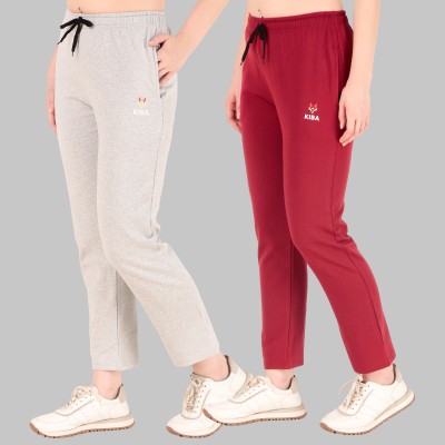 Kiba Retail Solid Women Multicolor Track Pants