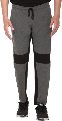 HVBK Colorblock Men Grey Track Pants