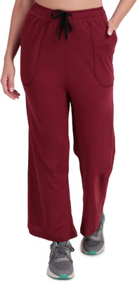 Nancy Enterprises Solid Women Maroon Track Pants