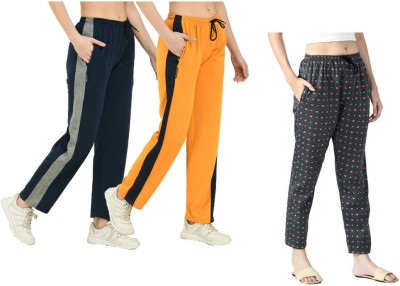 IndiWeaves Printed Women Multicolor Track Pants