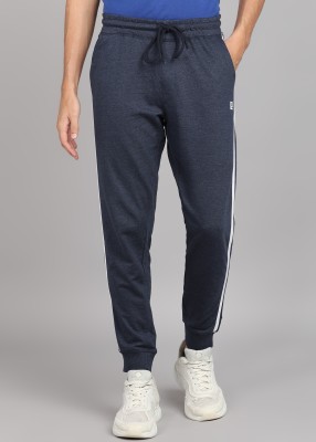 Billion Solid Men Dark Blue Track Pants