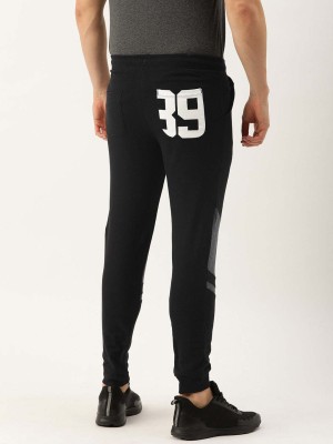 The Indian Garage Co. Printed Men Black Track Pants